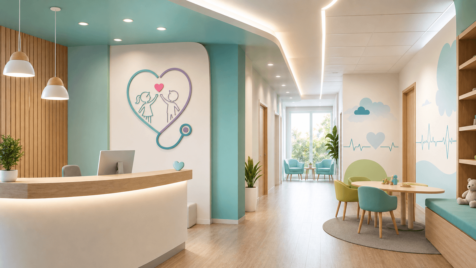 Cabinet modern de cardiologie pediatrica